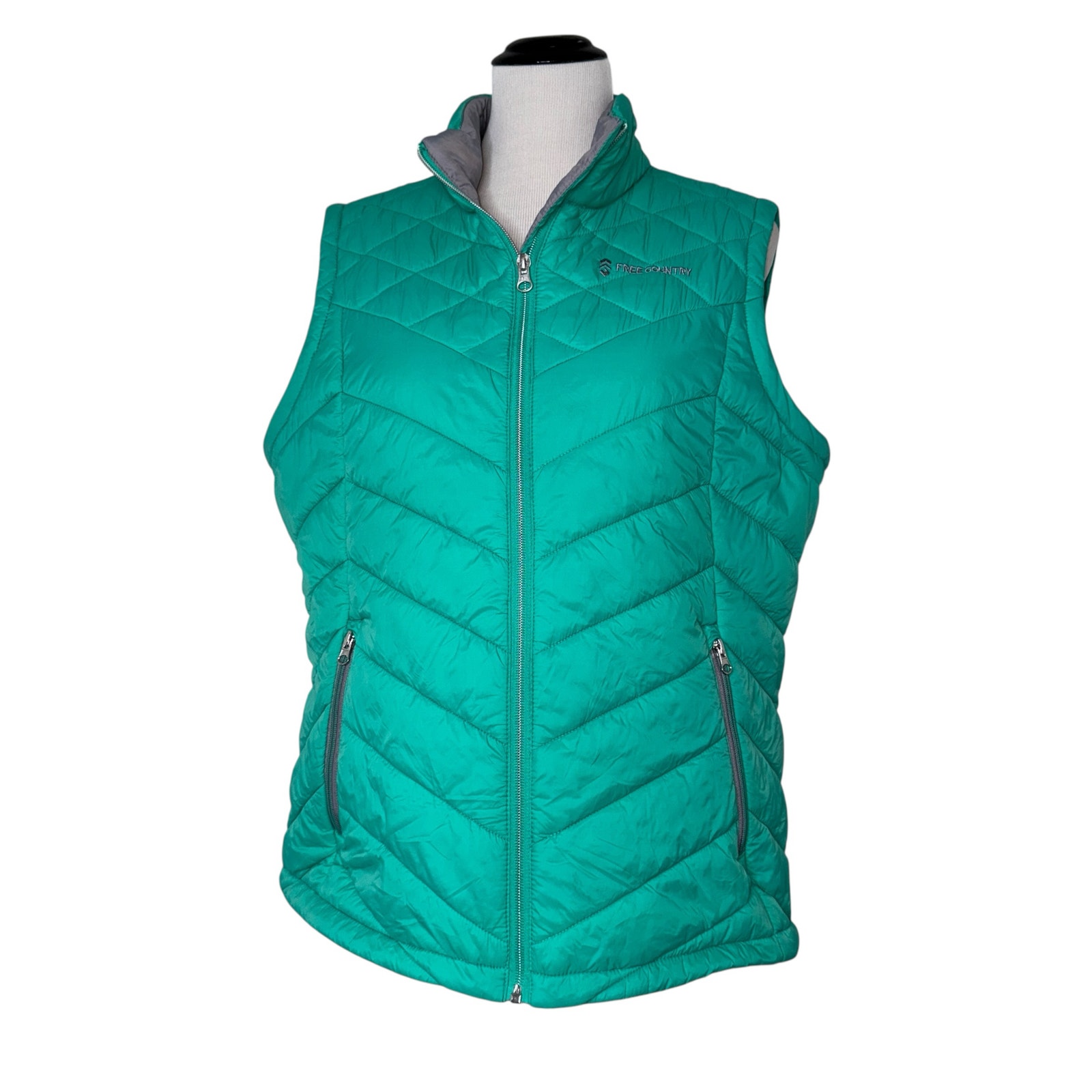 Free Country Quilted Puffer Vest Sz Xl Free Country Quilted Puffer Vest Sz Xl